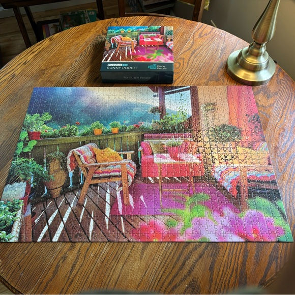 Puzzle Co Other - *3 Puzzles for 20
1000 piece Sunny Porch Puzzle